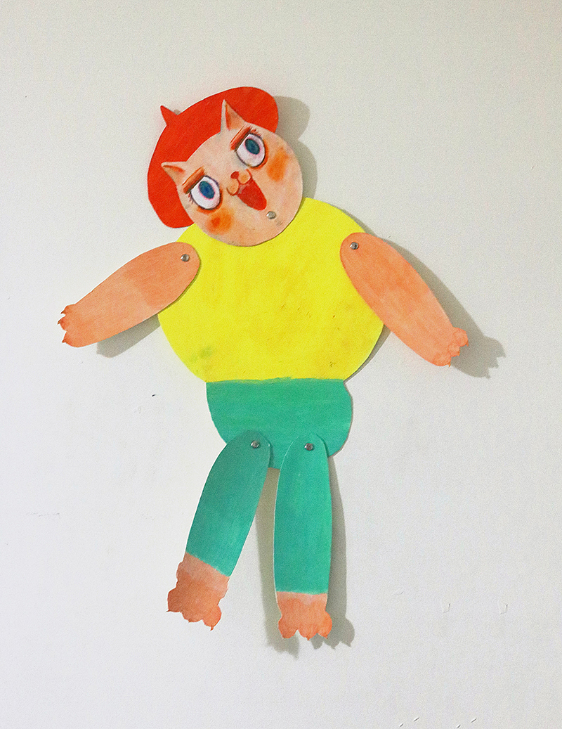 第一个手作抱偶 怪兽玩具 四肢可动