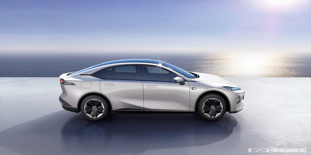 长安深蓝SL03官方渲染图