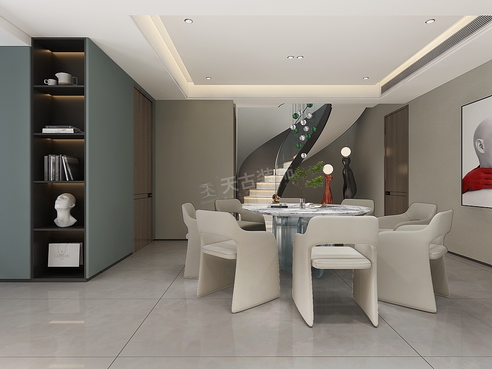 华侨城岚溪云墅装修案例效果图,渝北礼嘉叠拼别墅设计（图ZMzA1NTk4Mzky） - 家装设计 - 站酷设计师重庆天古别墅设计原创素材 - 站酷ZCOOL