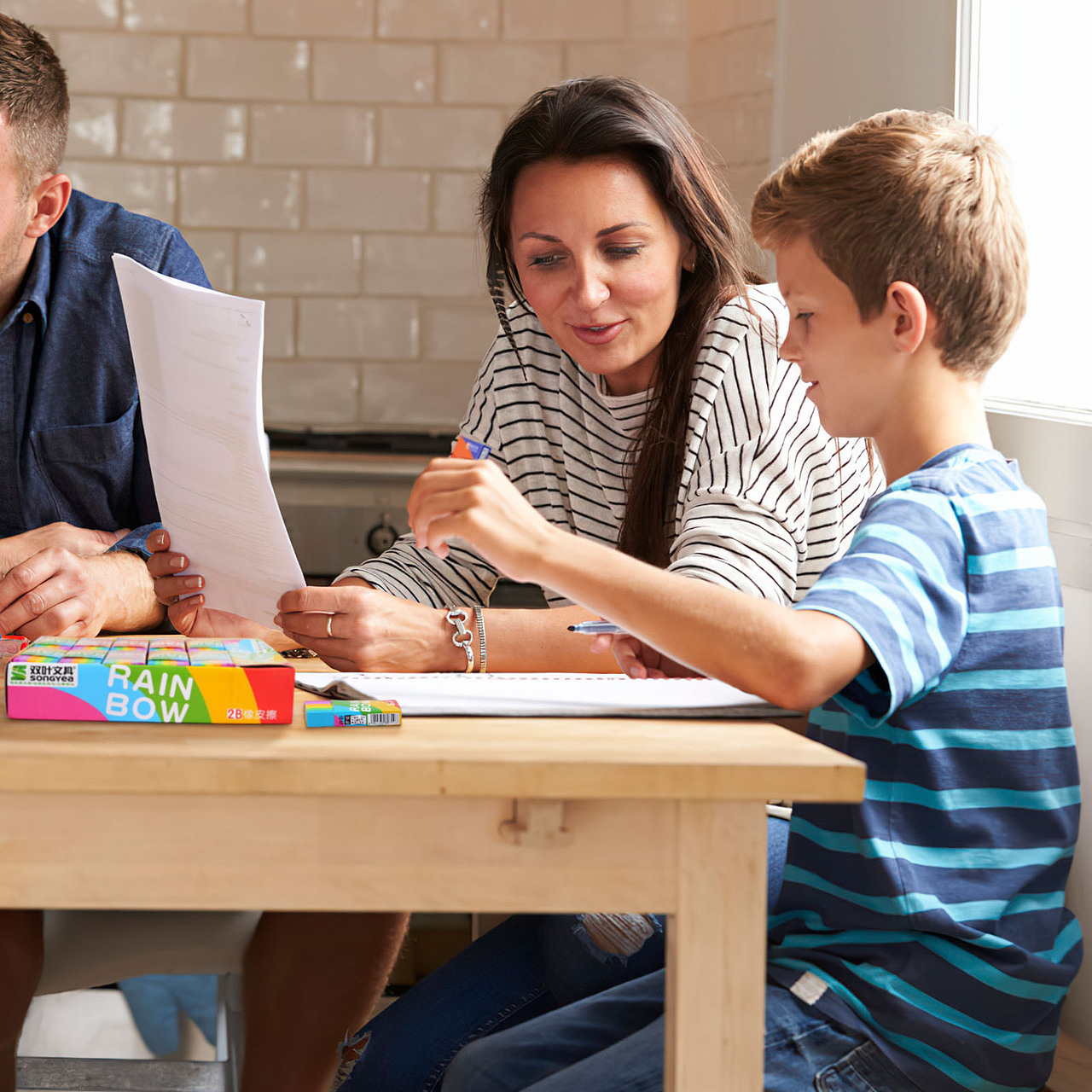 亚马逊2B彩虹橡皮擦