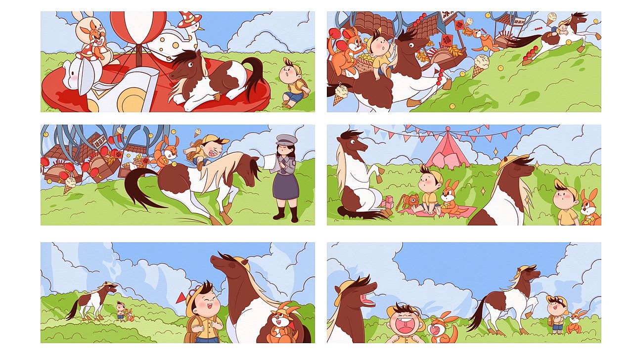 穿越紫禁城之神兽归位——小马完结篇（图ZMzAwOTE5MTcy） - 绘本 - 站酷设计师核桃_原创素材 - 站酷ZCOOL