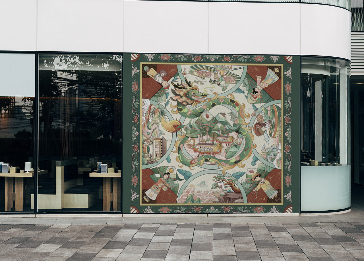 端午赋图·端午插画礼盒/包装/kv（图ZMzY2OTAyMDAw） - 商业插画 - 站酷设计师斌铭原创素材 - 站酷ZCOOL