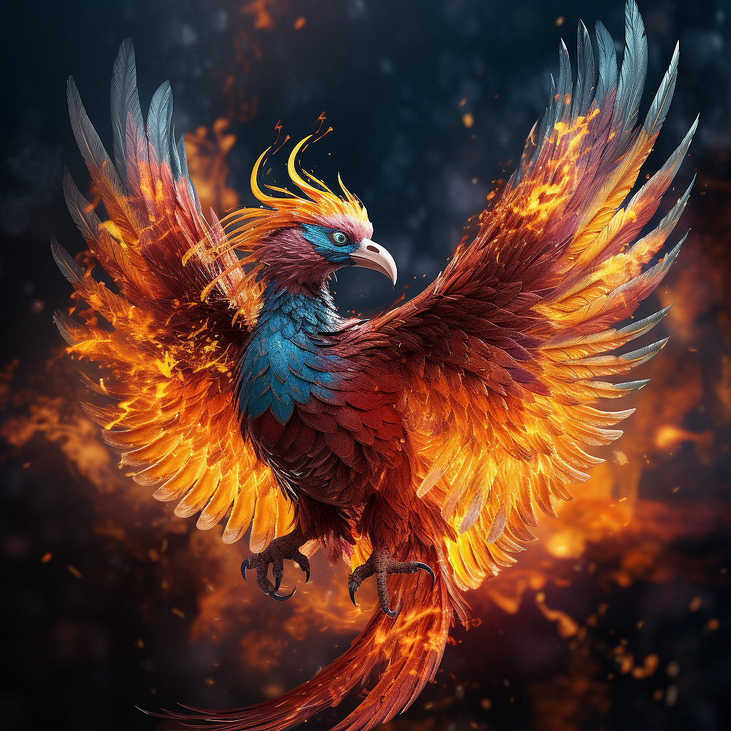火凤凰（图ZMzUyMzA4MDQ4） - IP形象 - 站酷设计师楚柒666原创素材 - 站酷ZCOOL