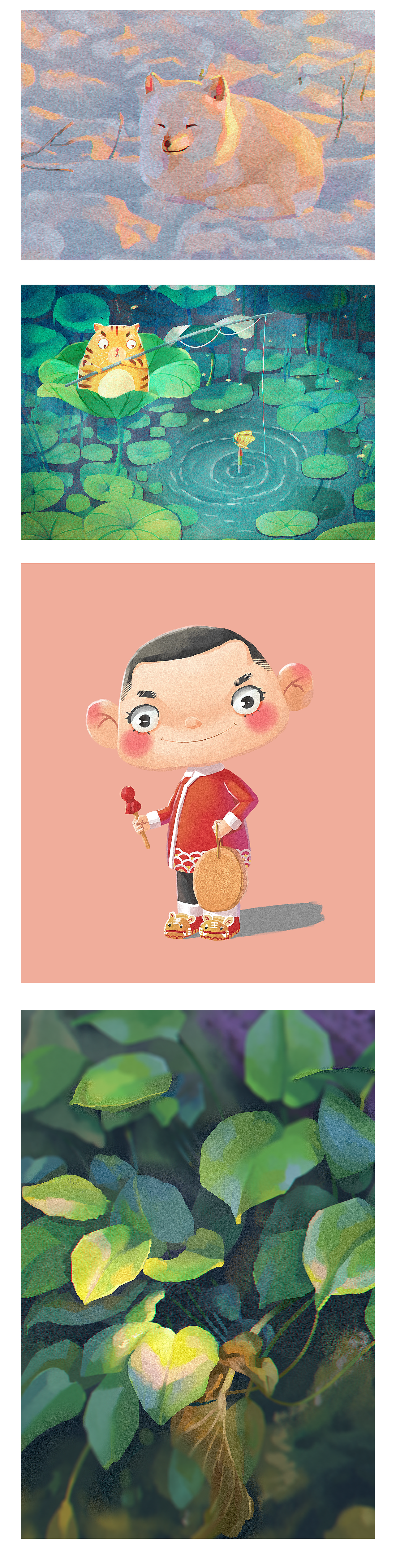 近期的几张随笔插画（图ZMzAyNTU2NTU2） - 绘本 - 站酷设计师弘易Hongyi原创素材 - 站酷ZCOOL