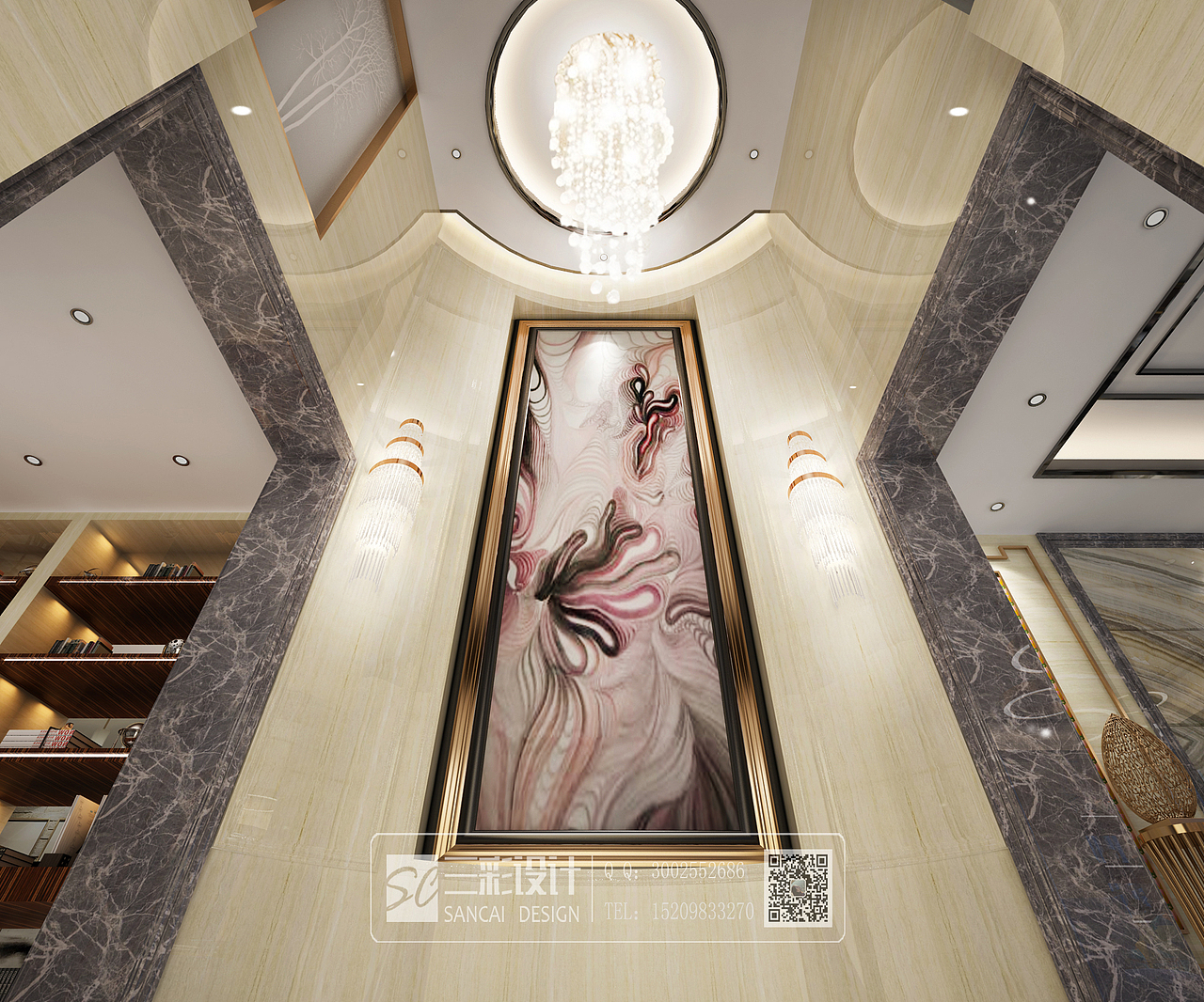现代轻奢一套（图ZMTUyNzk4NzAw） - 家装设计 - 站酷设计师三彩效果图原创素材 - 站酷ZCOOL