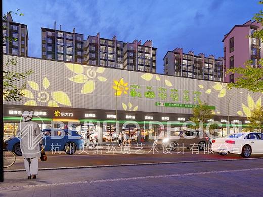 农贸市场设计|朝晖农副产品综合市场