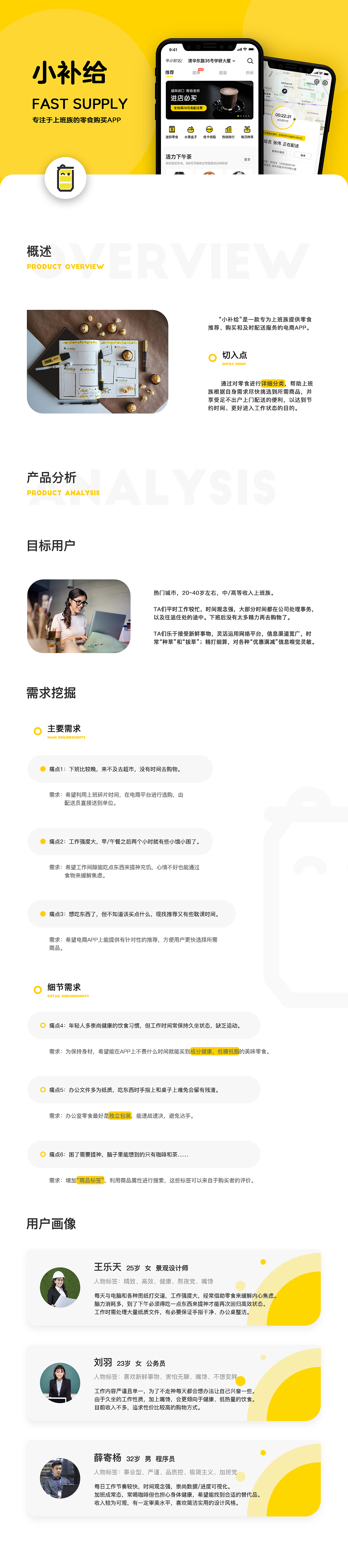 小补给 上班族零食购买APP