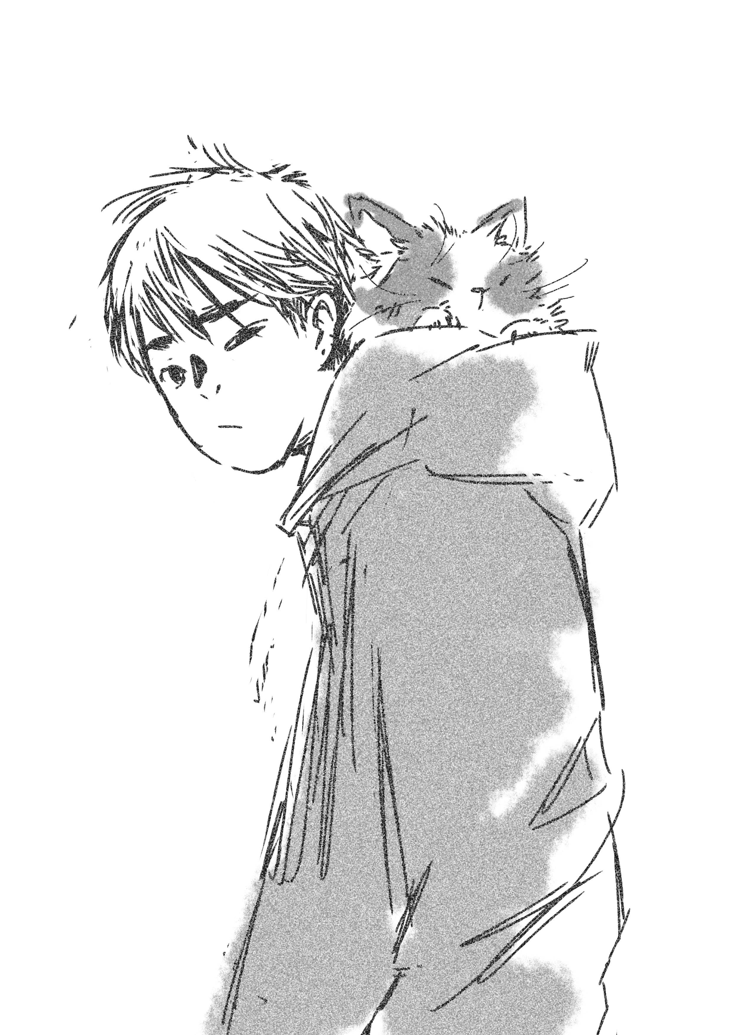 黑白灰|插画|插画习作|撒子散文 - 原创作品 - 站酷 (zcool)