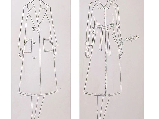 服装设计稿（个人主页-ZNjgxMTI5OTI=） - 休闲/流行服饰 - 站酷设计师服装设计师vivian原创素材 - 站酷ZCOOL