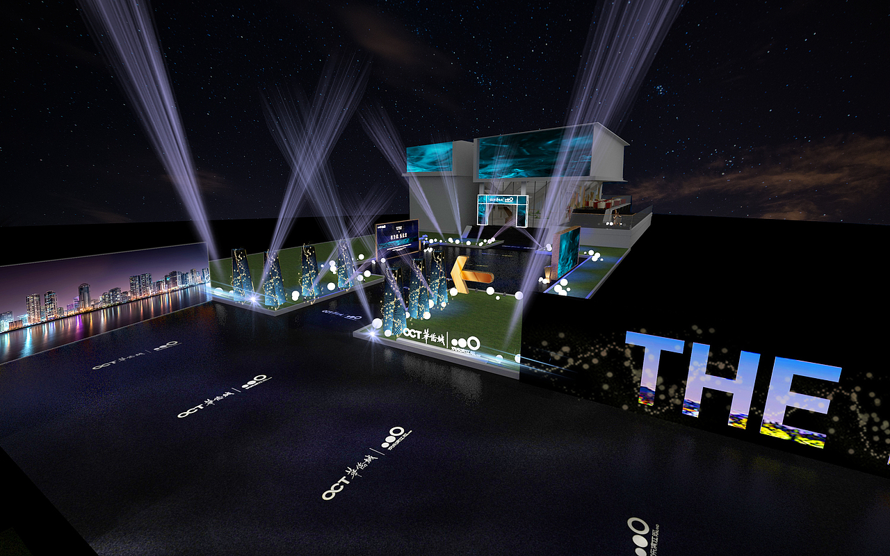 售楼处公开全案效果图（图ZMjM2NDU1MzYw） - 场景 - 站酷设计师3D设计工作室原创素材 - 站酷ZCOOL