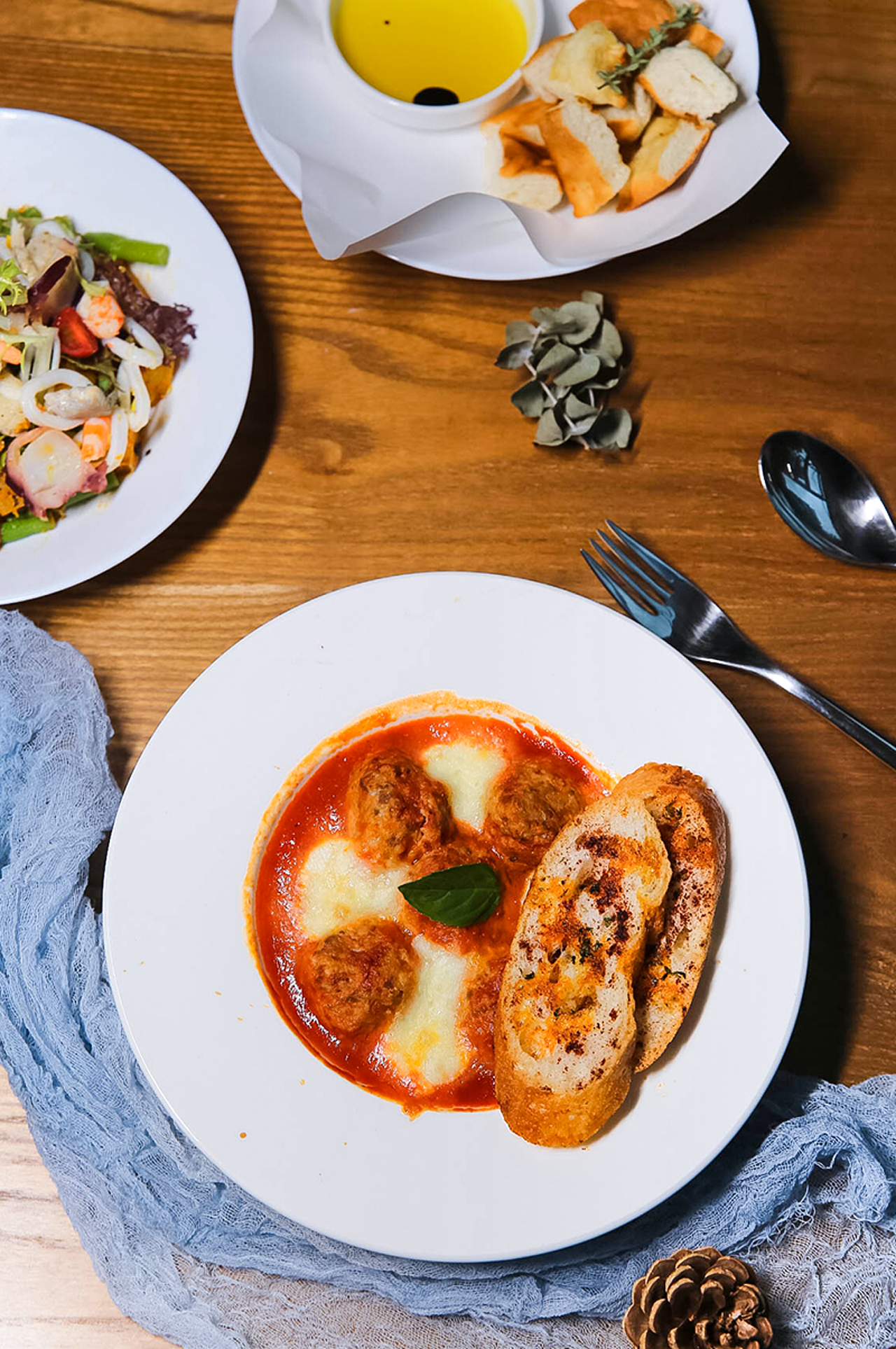带你走进最传统的意大利餐桌------------五道菜的正统菜品