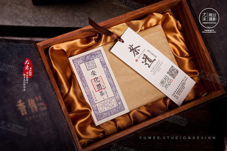 黑茶绿茶叶拍照,湖南茶叶产品摄影,安化黑茶图片拍摄