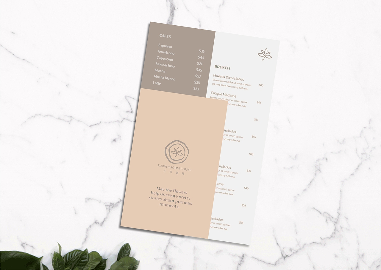 FLOWER COFFEE（图ZMTk0OTk0NTA4） - 品牌 - 站酷设计师lalalino原创素材 - 站酷ZCOOL