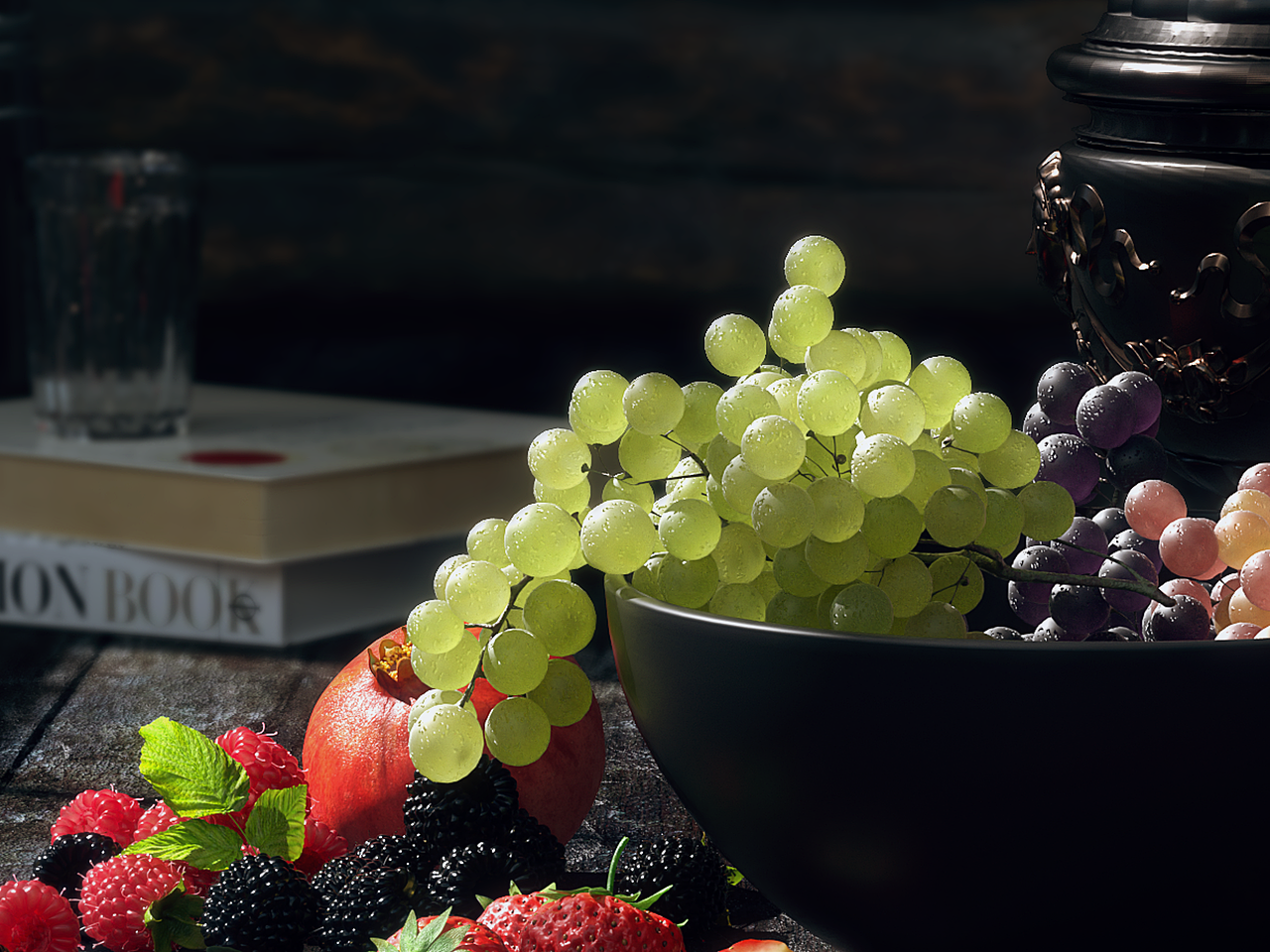 水果octane|三维|场景|starswesker_原创作品-站酷zcool