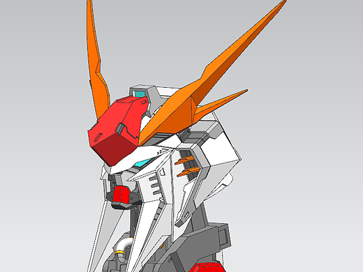 柯西高达头雕重新设计