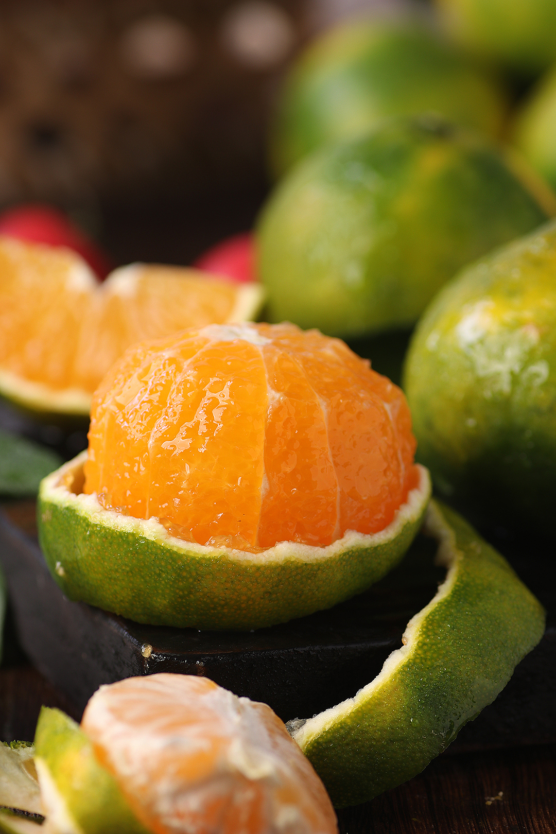 青皮蜜桔丨早秋里一份清香酸甜丨飞鸟传媒陈默