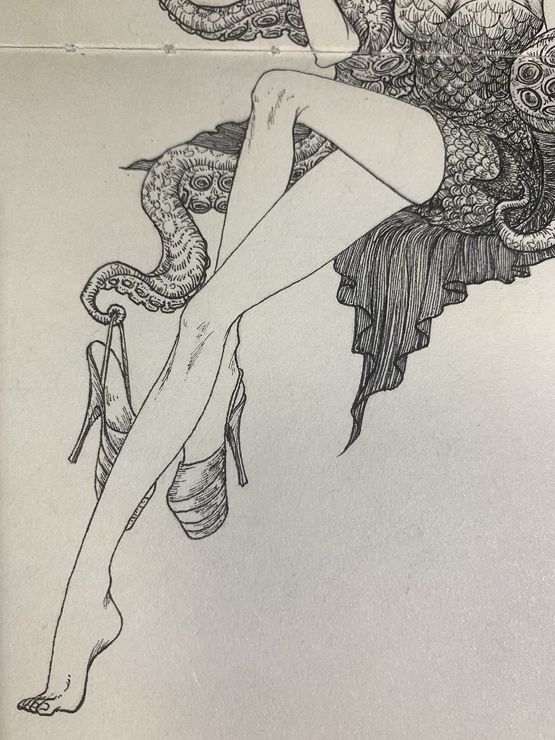 去年的一些手稿-线绘练习（图ZMTgxMzE1OTcy） - 新锐潮流插画 - 站酷设计师陈小鱼fishcys原创素材 - 站酷ZCOOL