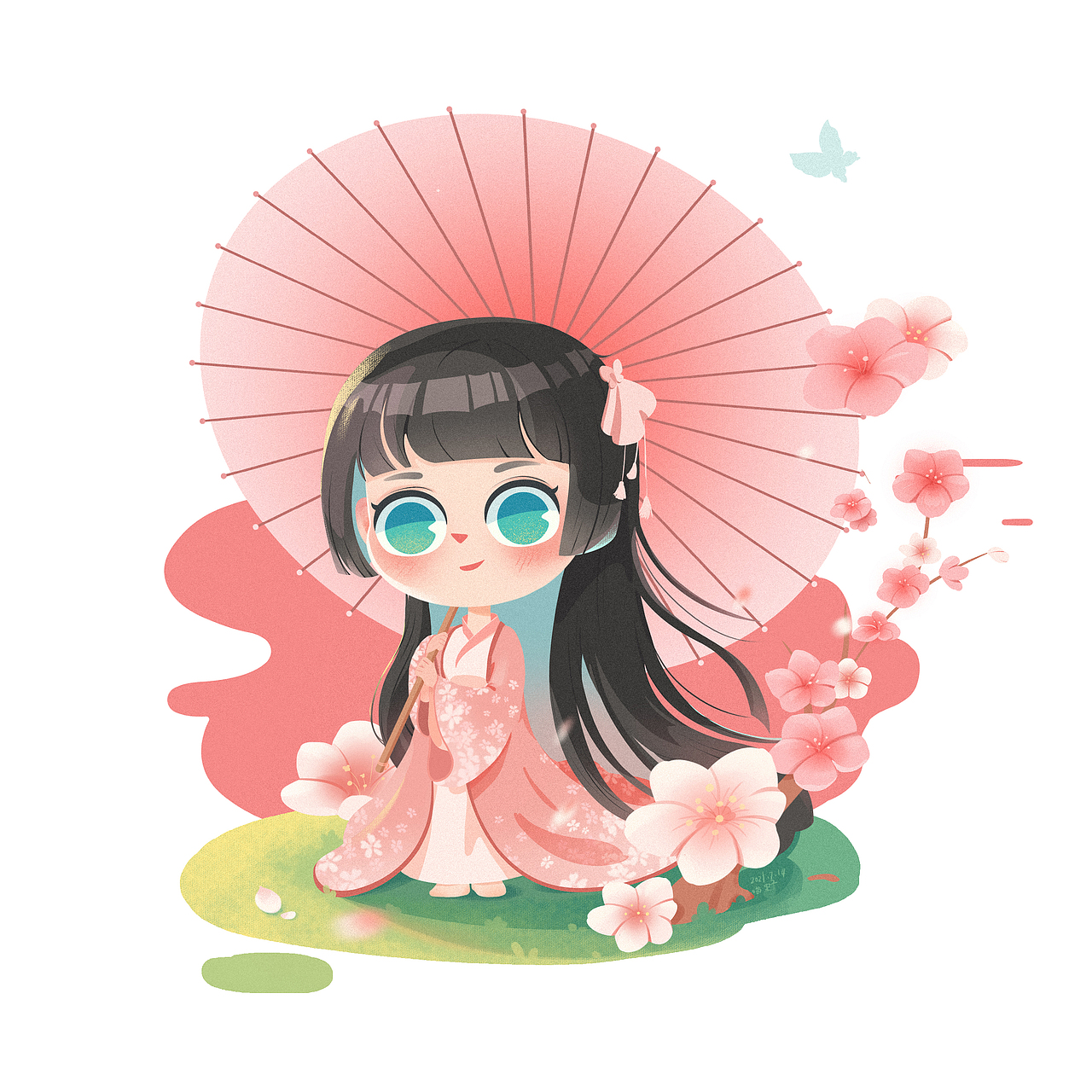 一组Q版人设（图ZMjY3NDcxMDE2） - 儿童插画 - 站酷设计师S喵野原创素材 - 站酷ZCOOL