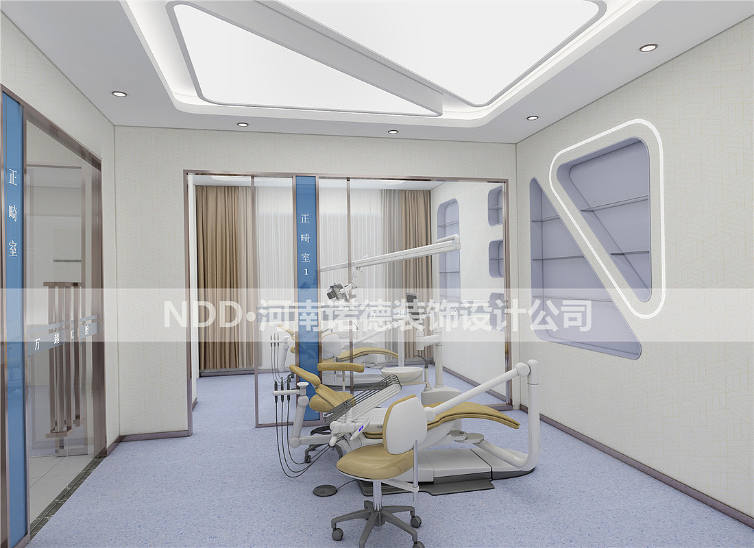 口腔诊所诊室效果图|南阳口腔医院设计公司
