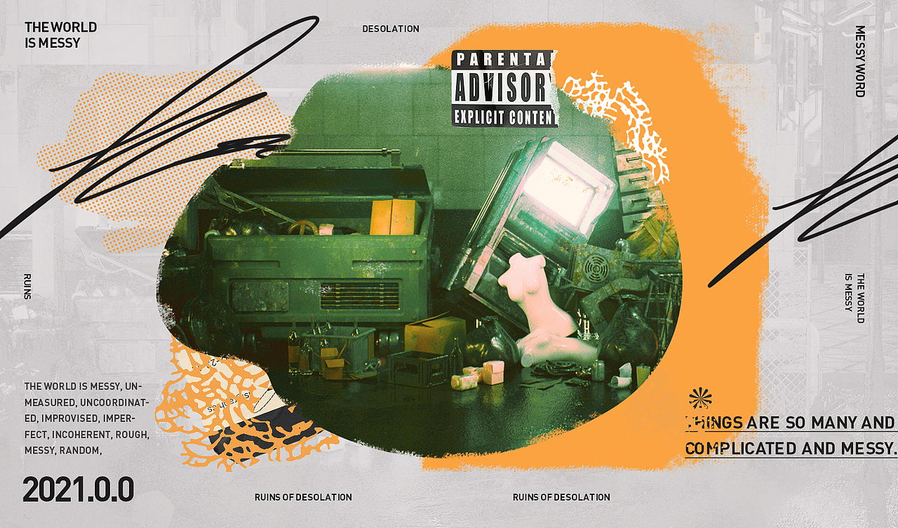 蓝色概念的视觉 | 2021（图ZMjY2NTIxNDY4） - 宣传物料 - 站酷设计师iii清空原创素材 - 站酷ZCOOL