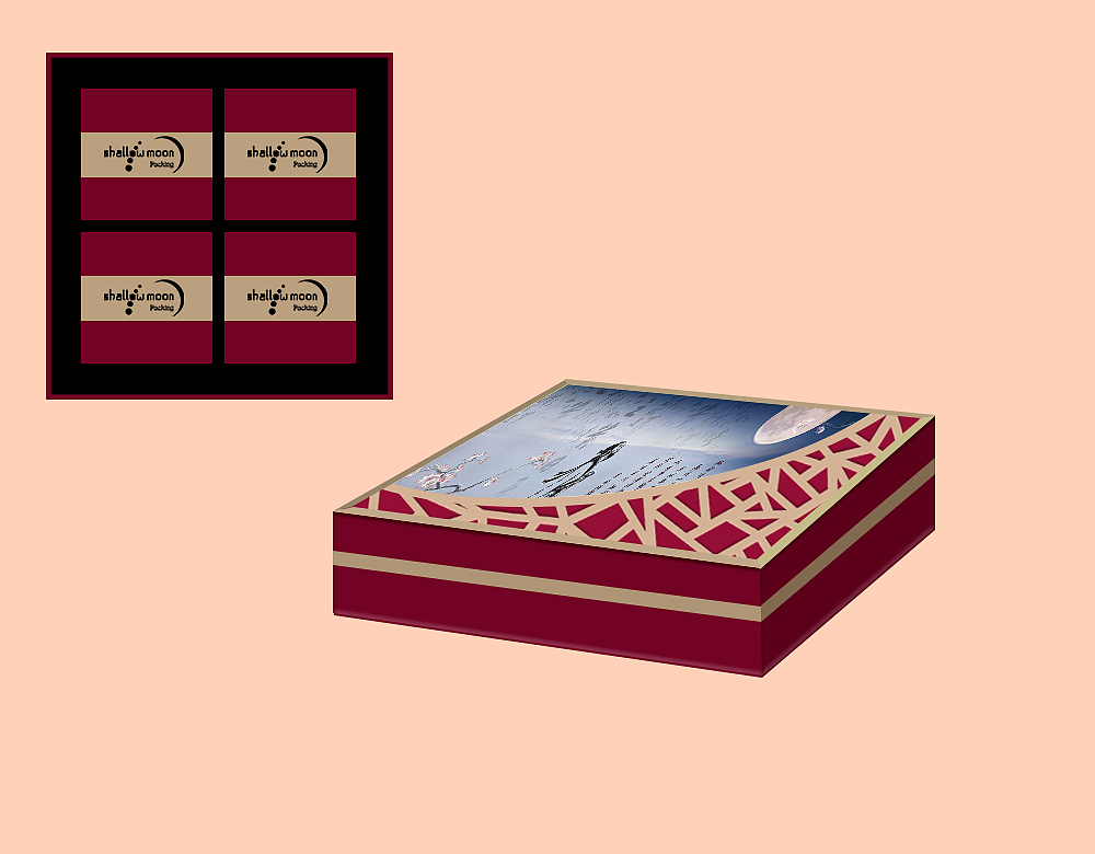中秋月饼礼盒等等（图ZOTY1NTAyMzY=） - 包装 - 站酷设计师周默默默原创素材 - 站酷ZCOOL
