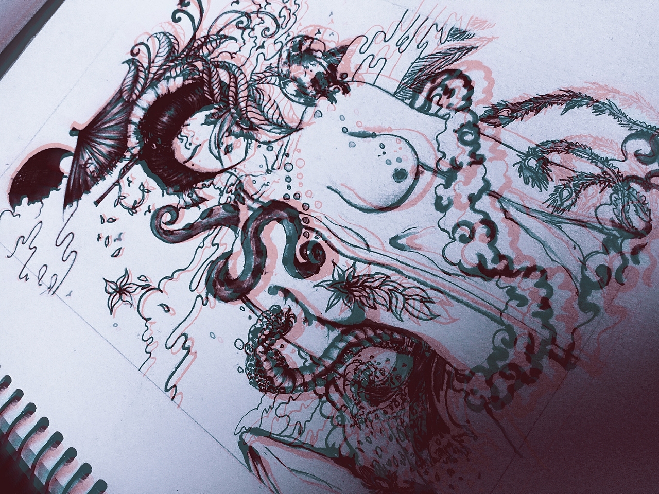 浮世绘|插画|艺术插画|taira7爷_原创作品-站酷zcool