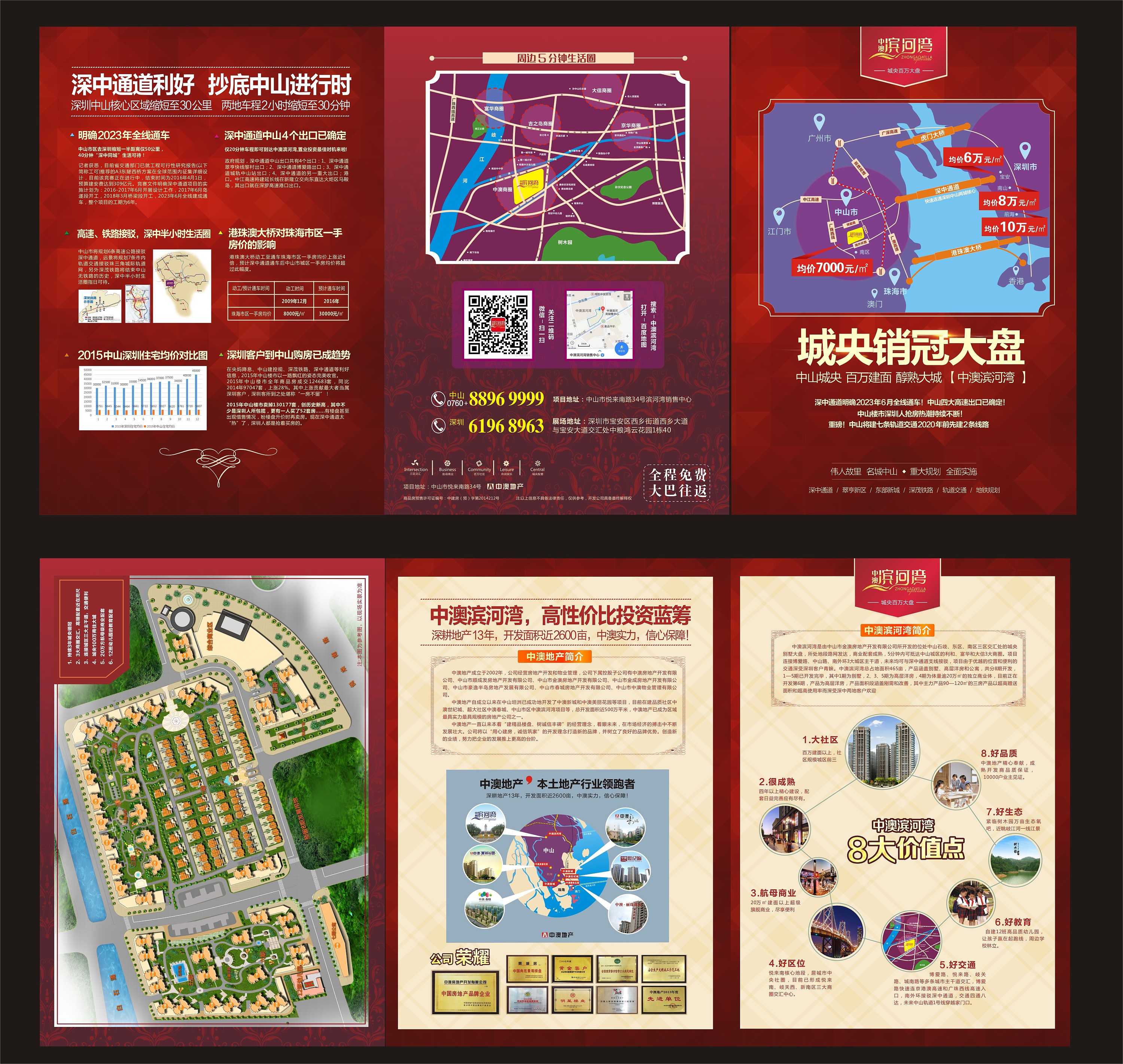 地产项目海报宣传单