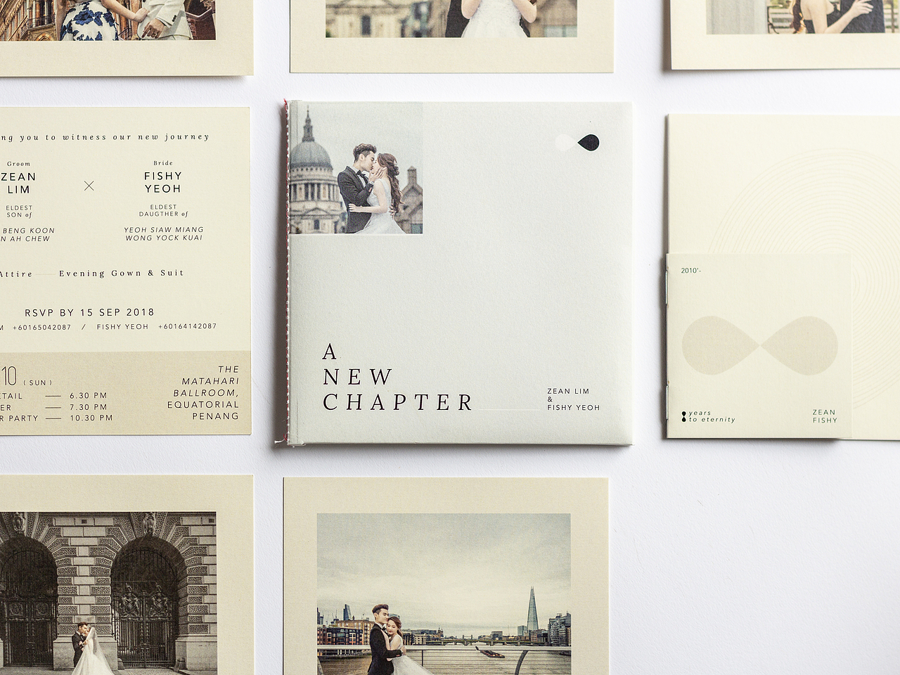 ZEAN x FISHY 婚禮喜帖 WEDDING INVITATION CARD