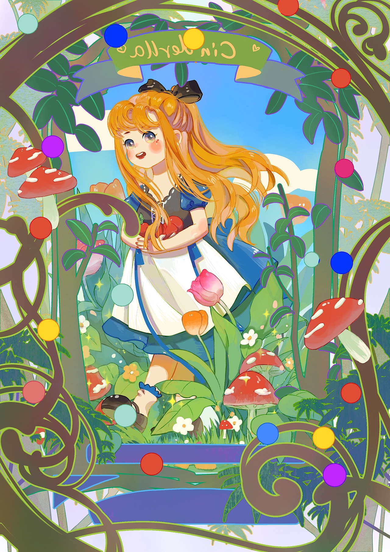 迪士尼公主汉元素系列（图ZMzE0MzQ1Mjk2） - 商业插画 - 站酷设计师画画的无韵呀原创素材 - 站酷ZCOOL