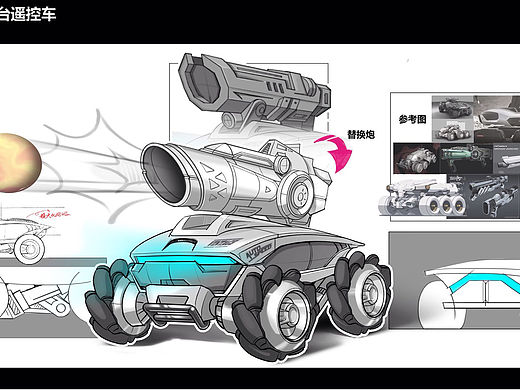 玩具车遥控车造型设计