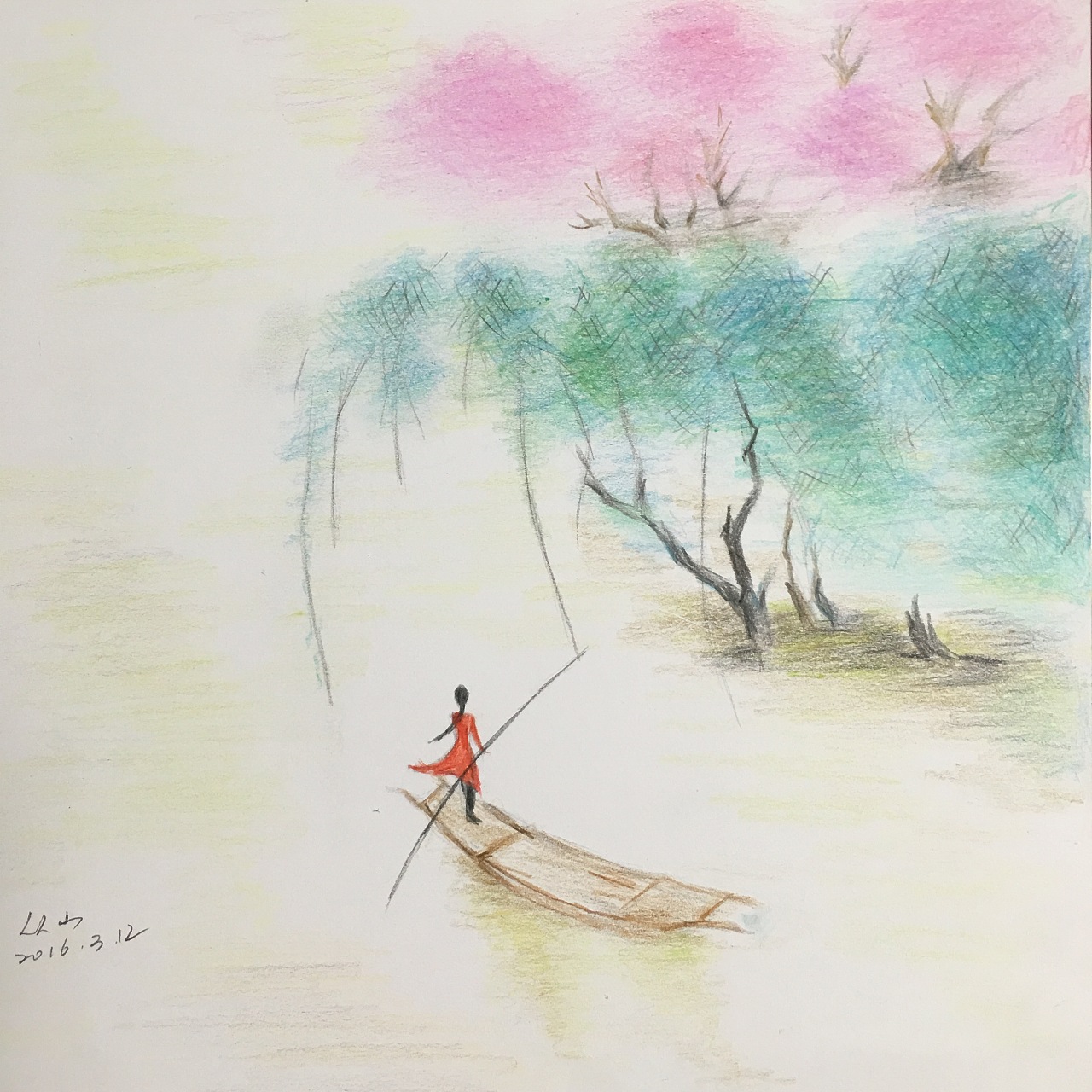 画乱针绣作品|纯艺术|绘画|从山 - 原创作品 - 站酷 (zcool)