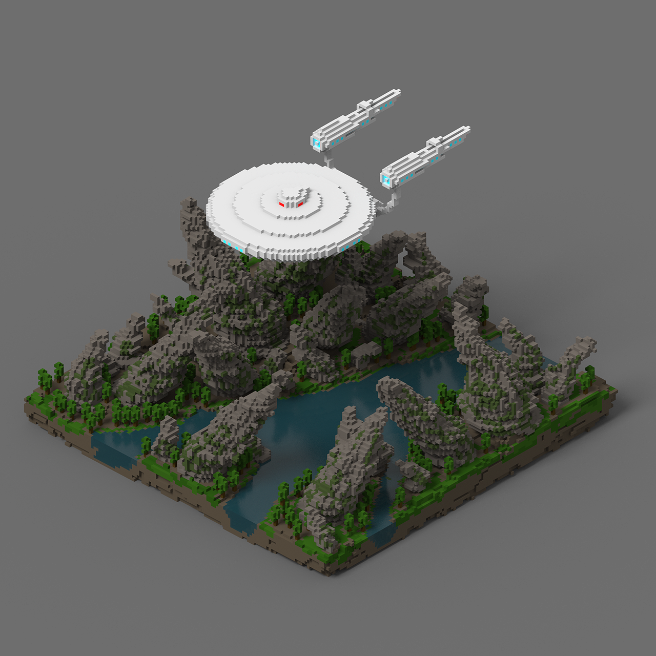 MagicaVoxel 其它作品（图ZMTE4ODQxNDk2） - 场景 - 站酷设计师图为设计原创素材 - 站酷ZCOOL