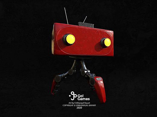 Ash The Robot-BPR Modeling case（个人主页-ZNDQ3MDE3NzI=） - 动画/影视 - 站酷设计师Enkhjargal原创素材 - 站酷ZCOOL