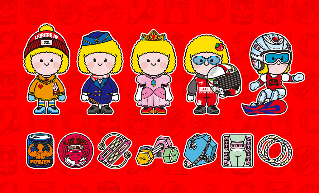 插画学习-卡通形象制作（图ZMjg4NTQ3MjQ4） - 商业插画 - 站酷设计师阿junjun原创素材 - 站酷ZCOOL