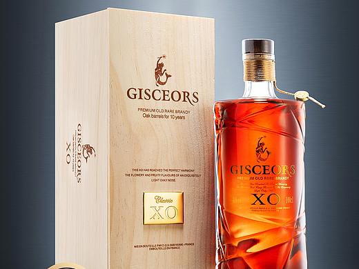 法国吉事客白兰地XO洋酒 gisceors xo