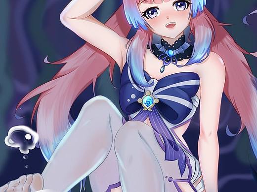 珊瑚宫心海二创