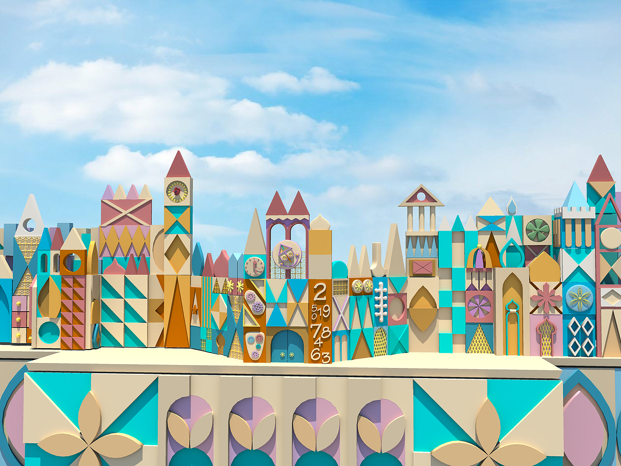 日本迪士尼一角