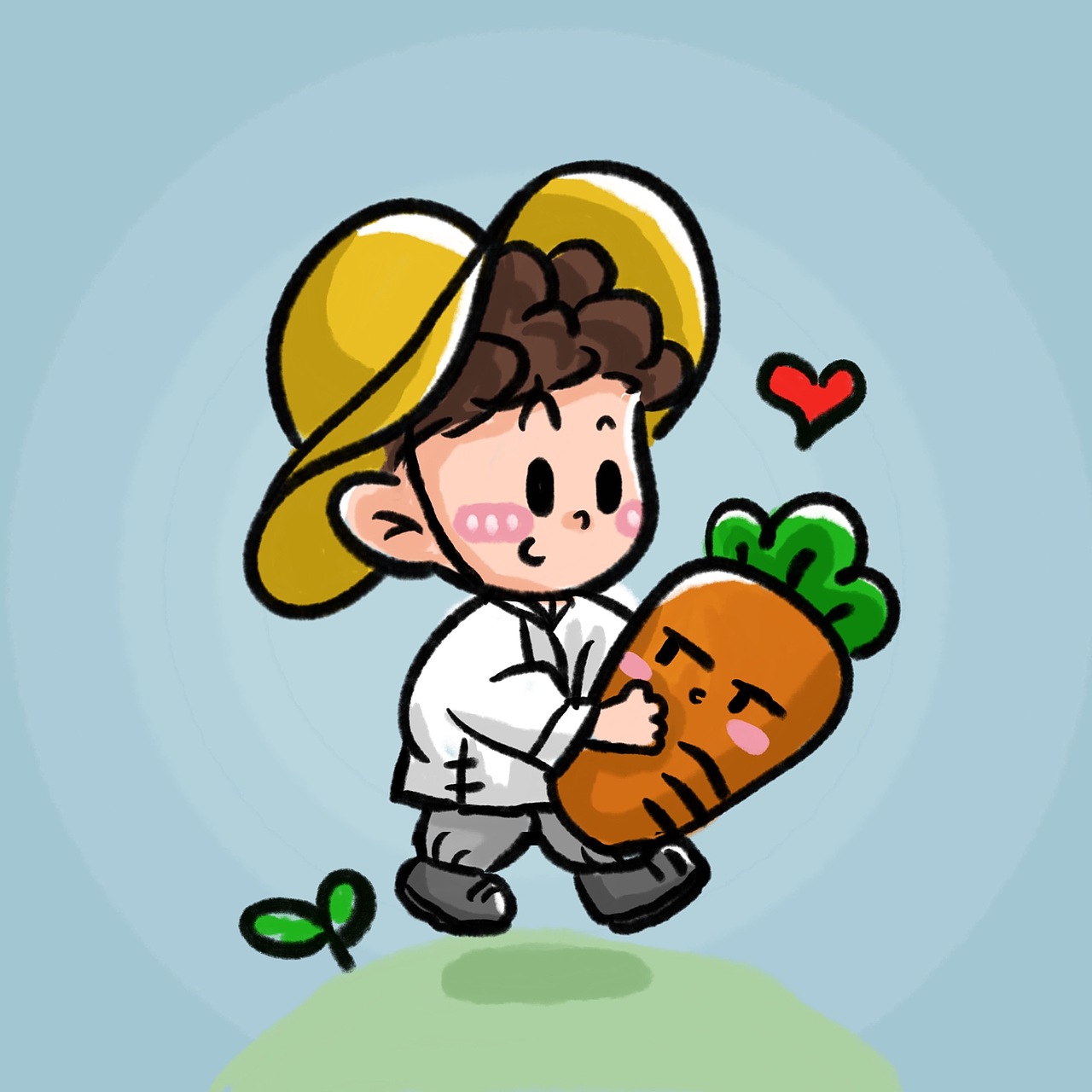 整理了下上半年画的可爱宝宝系列（图ZMTc0OTc5ODE2） - 儿童插画 - 站酷设计师插画师一阿烂原创素材 - 站酷ZCOOL