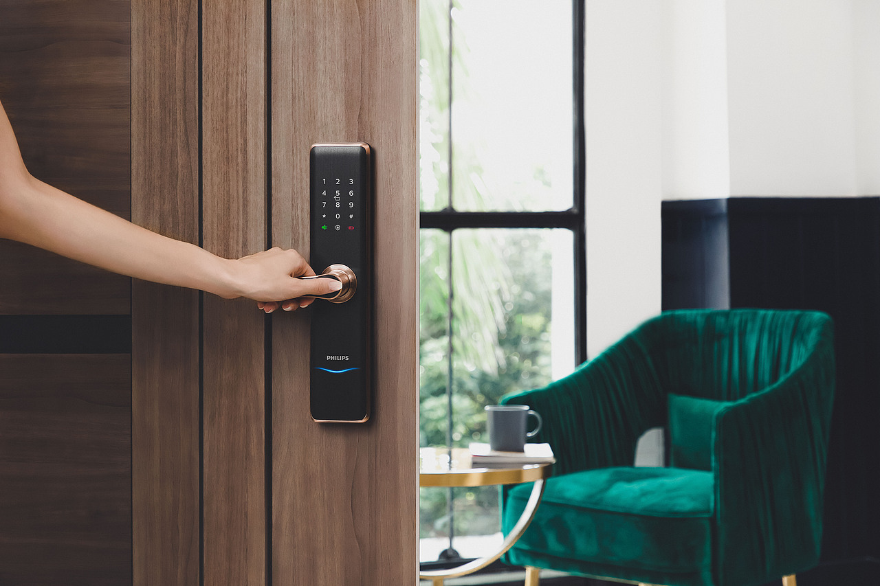 飞利浦智能门锁推广KV