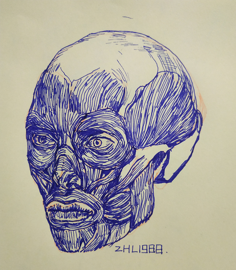 每日一画-04（2019年的作品）（图ZMjA4MjE4NTY0） - 绘画 - 站酷设计师zhl1988原创素材 - 站酷ZCOOL