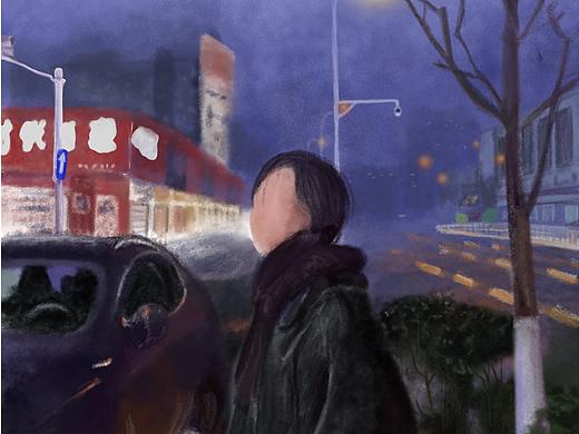 普通的一个晚上