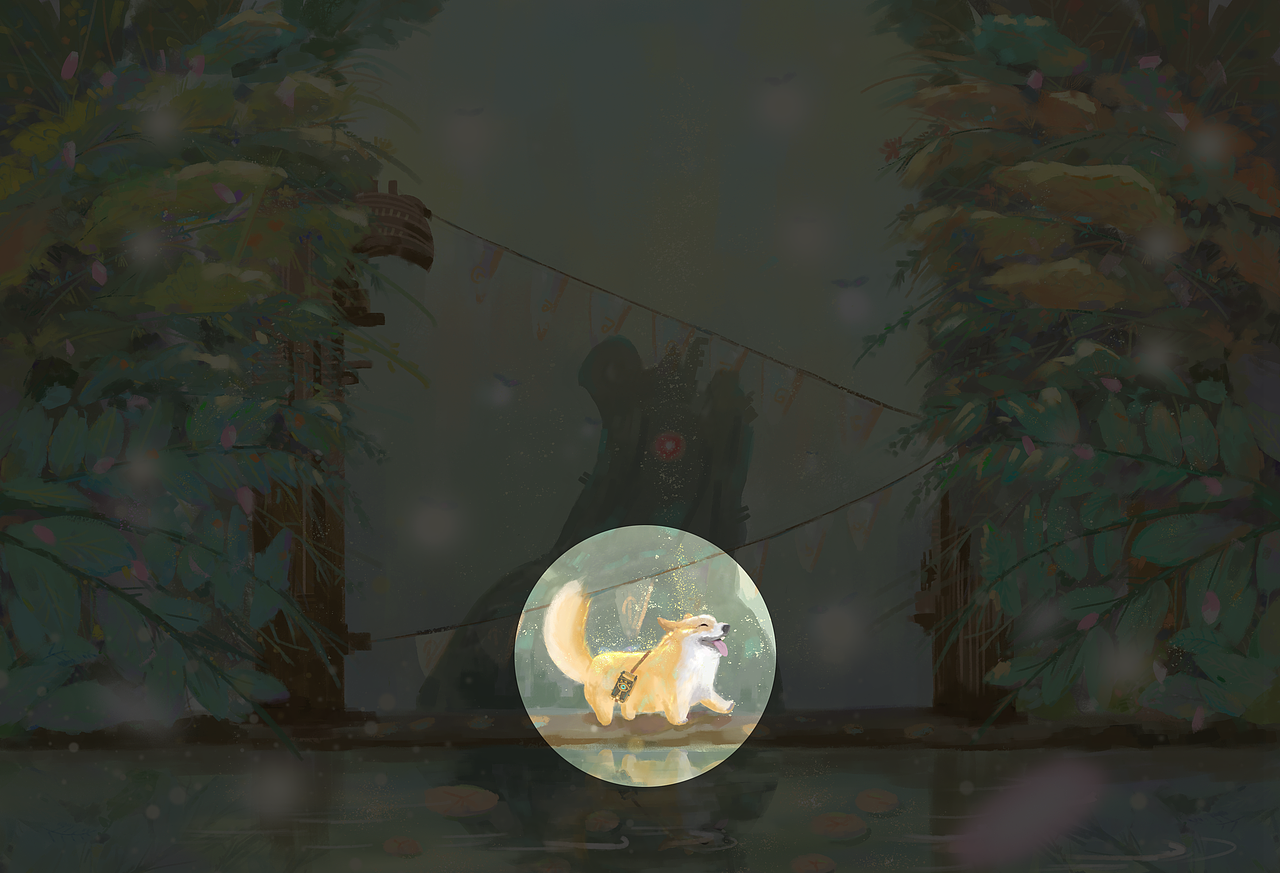 塞爾達(dá)狗子（圖ZMjc4NjE1NTk2） - 游戲原畫(huà) - 站酷設(shè)計(jì)師sfjlkffess原創(chuàng)素材 - 站酷ZCOOL