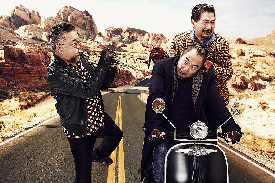 《男人装》十月刊 铁三角组合