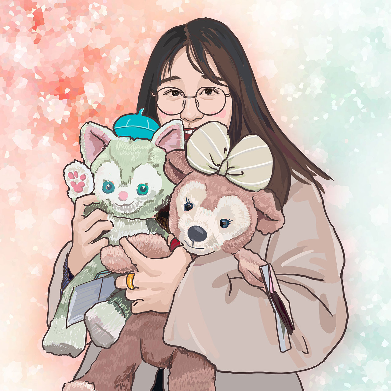 我的手绘卡通头像（图ZMTA1OTMyNDU2） - 创作习作 - 站酷设计师大野小熊原创素材 - 站酷ZCOOL