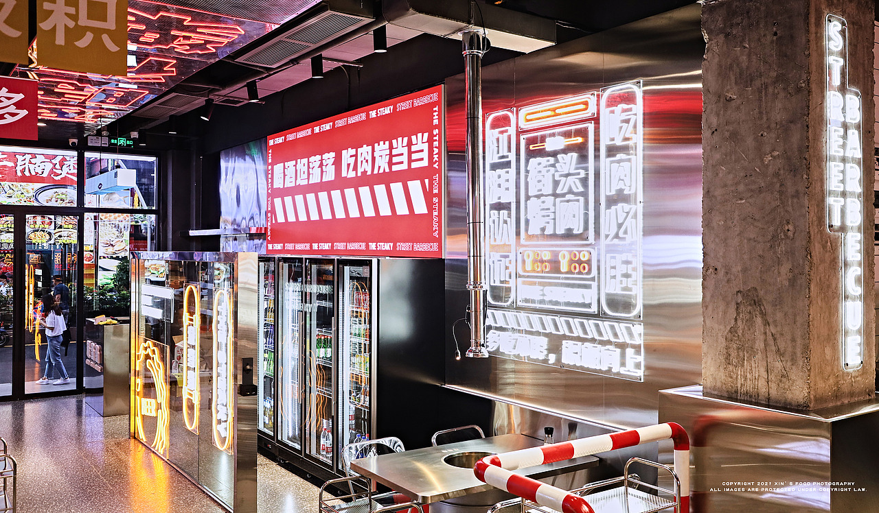 深圳美食摄影 | 深夜街头烤肉（图ZMjU1NzU5NDIw） - 美食摄影 - 站酷设计师守谷_原创素材 - 站酷ZCOOL