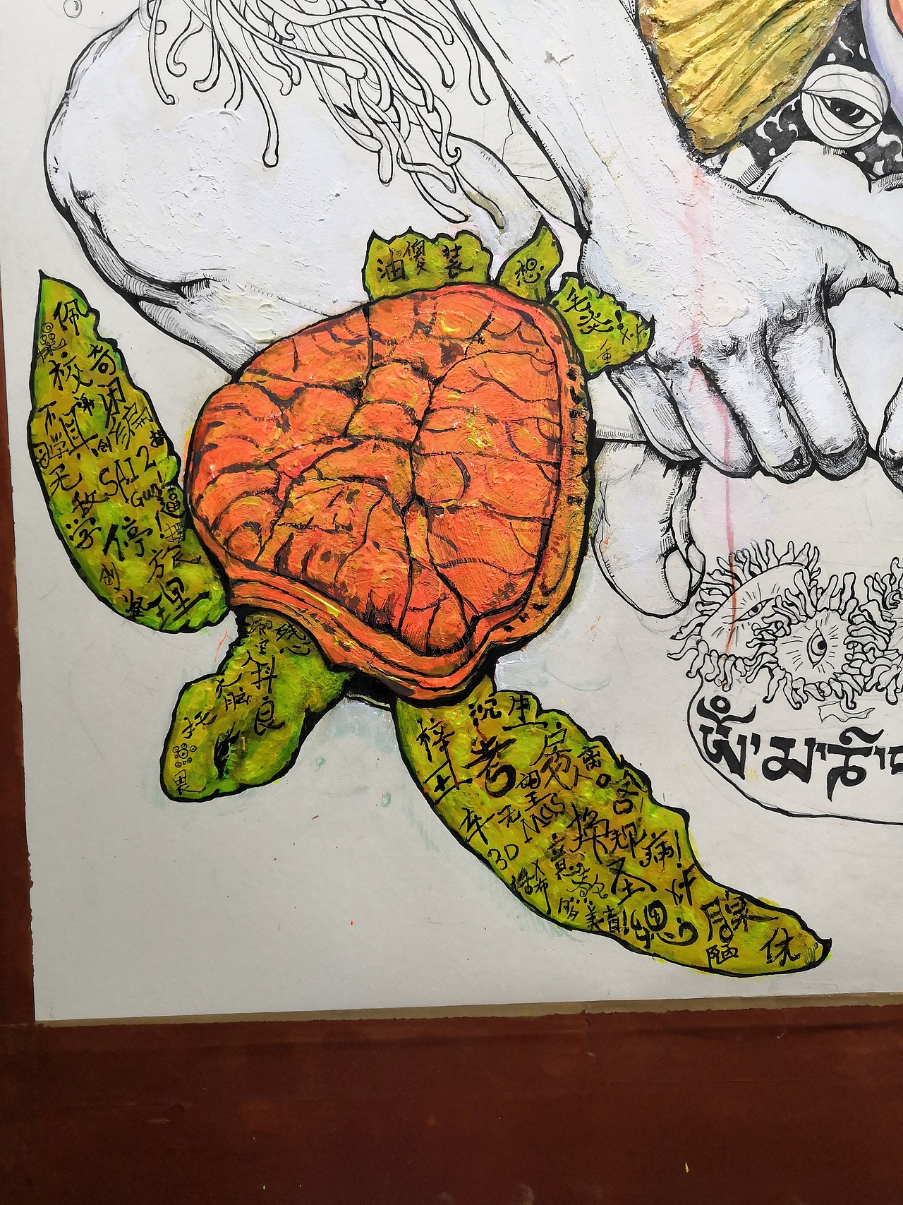 信仰|纯艺术|绘画|大写的南瓜饼_原创作品-站酷zcool