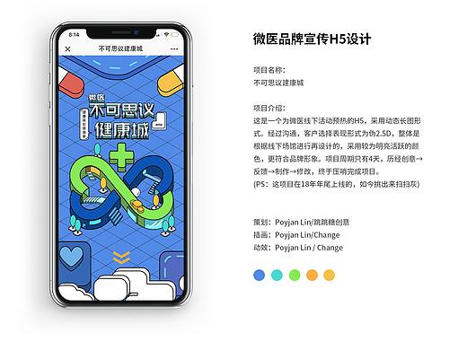 【动态长图H5设计】微医—不可思议建康城