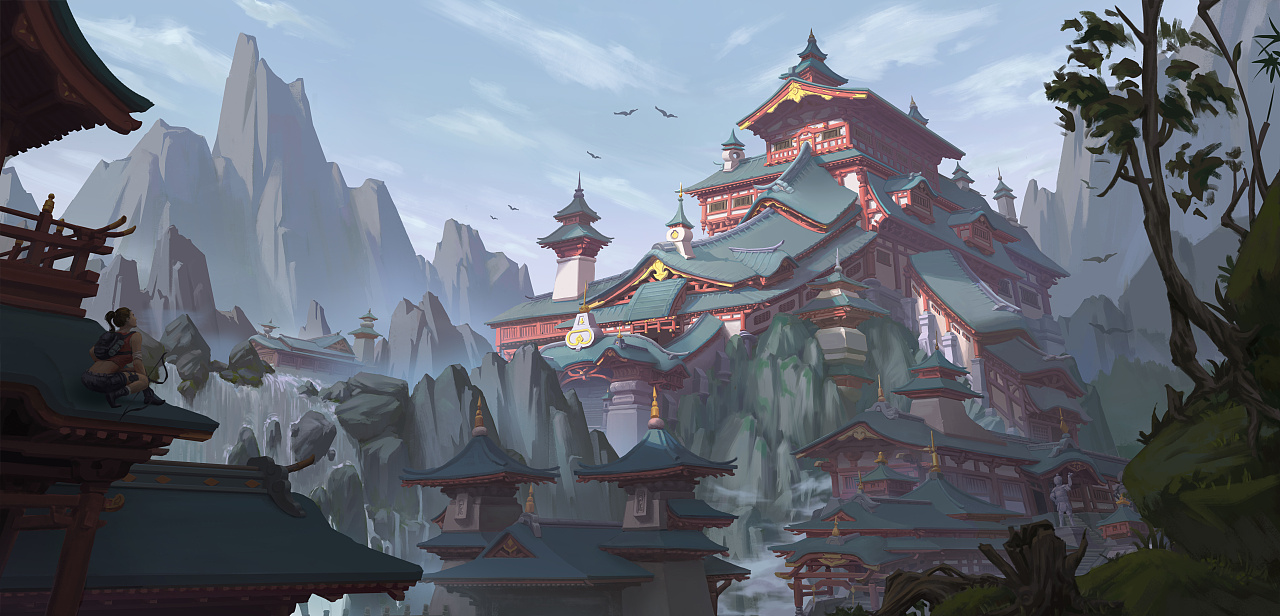 15云南虫谷 气氛图练习