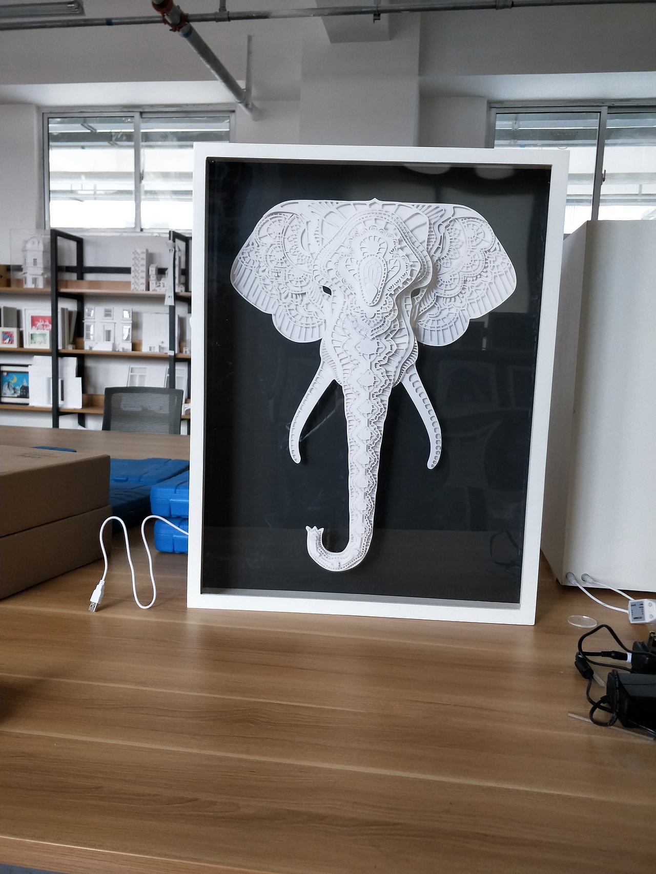 动物头纸雕（图ZMTExMzA3MDI4） - 工艺品设计 - 站酷设计师朱顺立原创素材 - 站酷ZCOOL