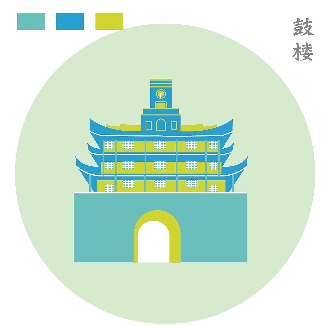 宁波手绘原创地图